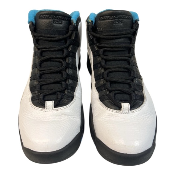 Nike Air Jordan 10 X Retro Powder Blue White Black 310805-106 Mens Size 9.5 - Picture 2 of 7